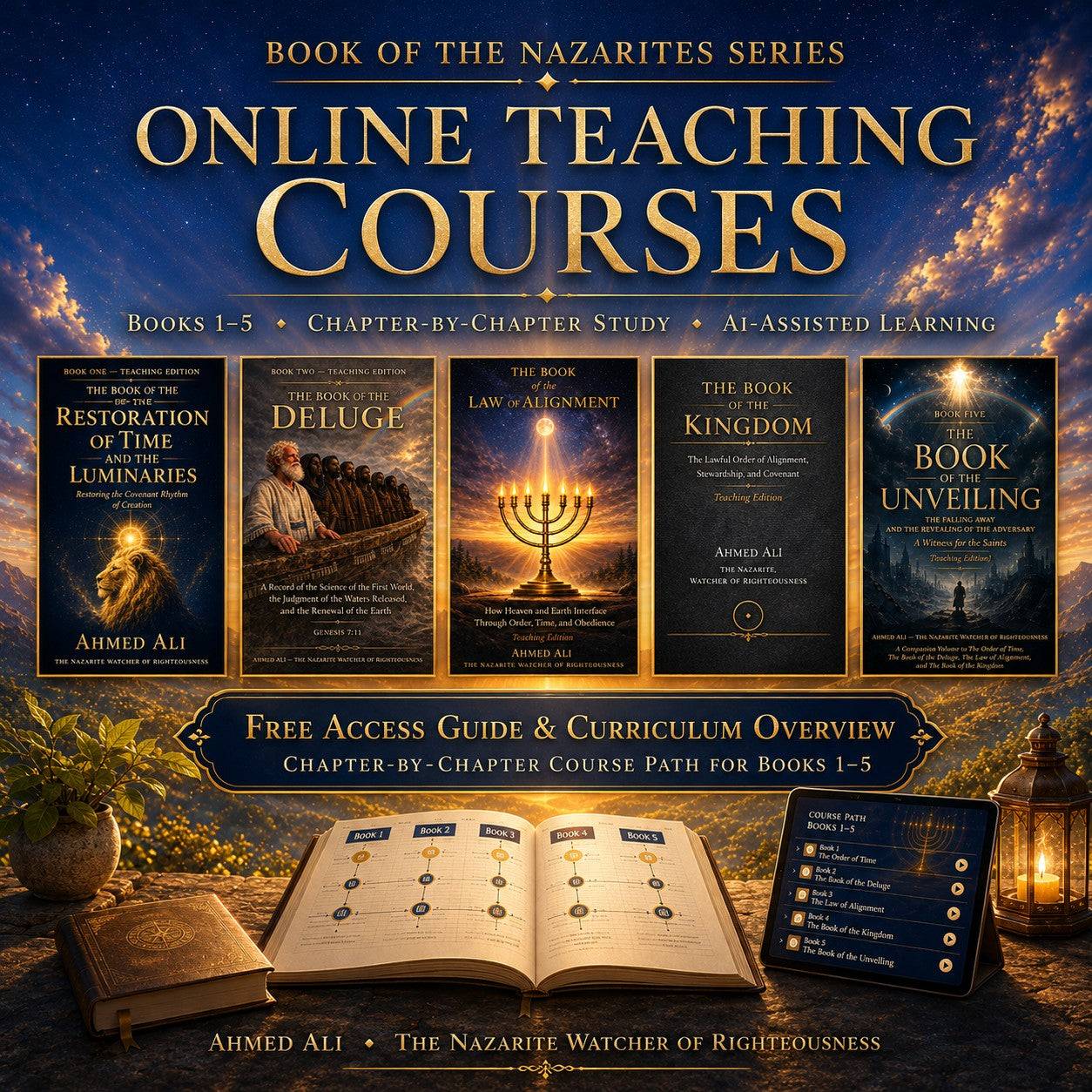Book of the Nazarites Series — Online Teaching Courses: Free Access Guide & Curriculum Overview